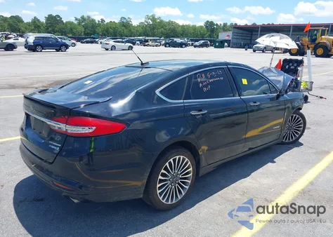 2018 Ford Fusion Hybrid Titanium from USA, damaged, VIN 3FA6P0RU8JR101306